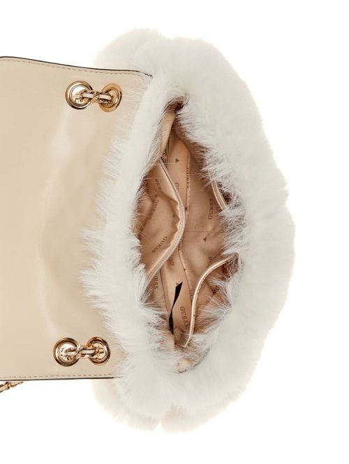 Guess Lise Convertible Crossbody Albi | GUESS-SN29093