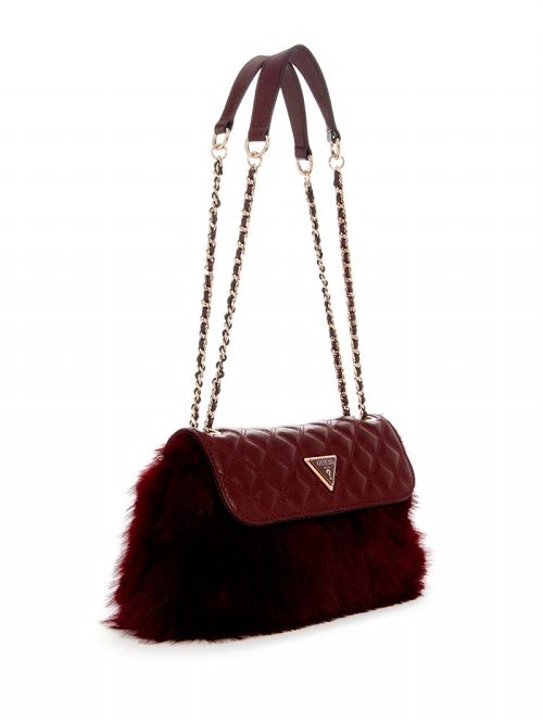 Guess Lise Convertible Crossbody Rosii | GUESS-SN28843