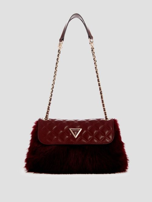 Guess Lise Convertible Crossbody Rosii | GUESS-SN28843