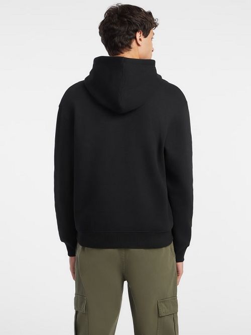 Guess Logo Patch Hoodie Negrii | GUESS-SN30938