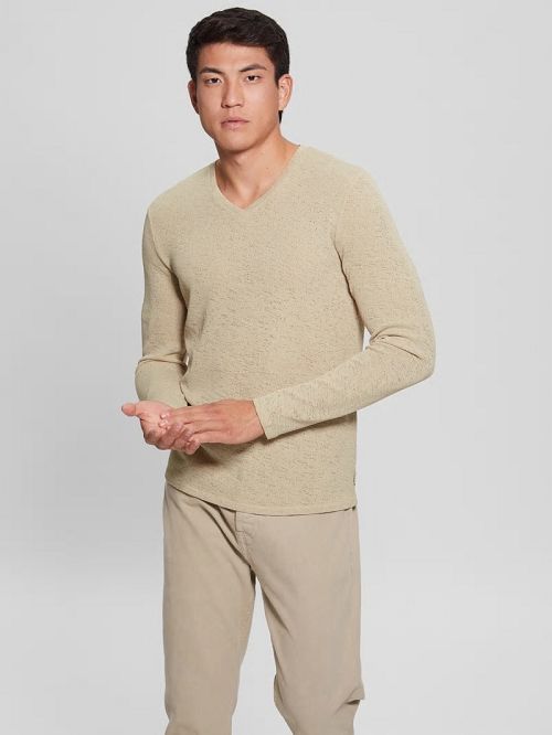 Guess Long-Sleeve Gauze Tee Aurii | GUESS-SN30616