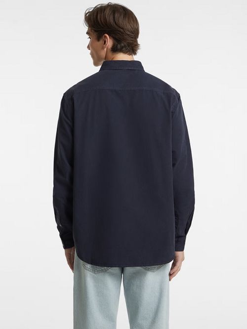 Guess Long-Sleeve Pocket Shirt Albastri | GUESS-SN31137