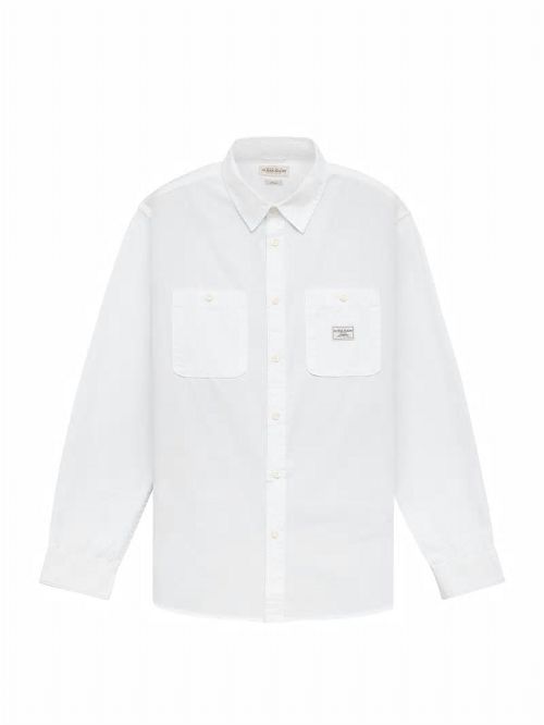 Guess Long-Sleeve Pocket Shirt Albi | GUESS-SN31157
