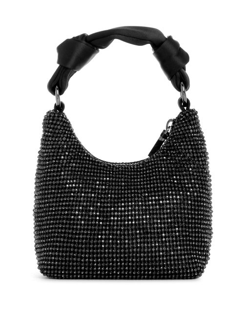 Guess Lua Mini Hobo Negrii | GUESS-SN29040