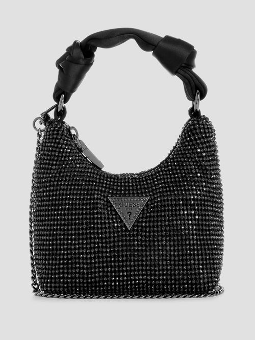 Guess Lua Mini Hobo Negrii | GUESS-SN29040