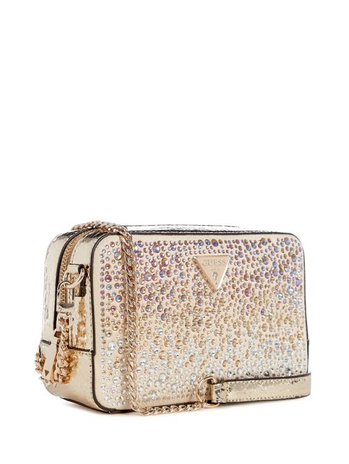 Guess Lua Rhinestone Mini Crossbody Aurii | GUESS-SN28856