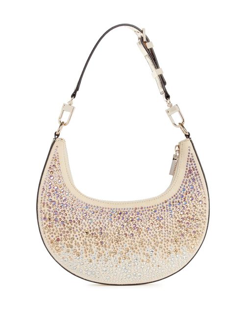 Guess Lua Rhinestone Shoulder Bag Aurii | GUESS-SN29142