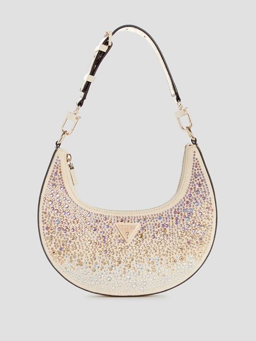 Guess Lua Rhinestone Shoulder Bag Aurii | GUESS-SN29142