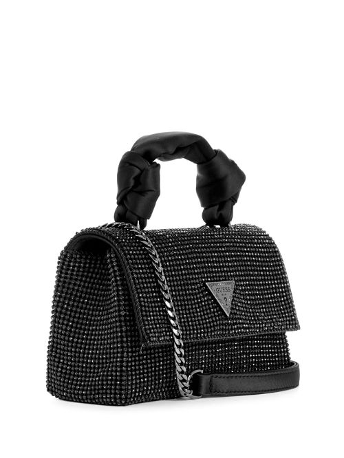 Guess Lua Top Handle Crossbody Negrii | GUESS-SN29041
