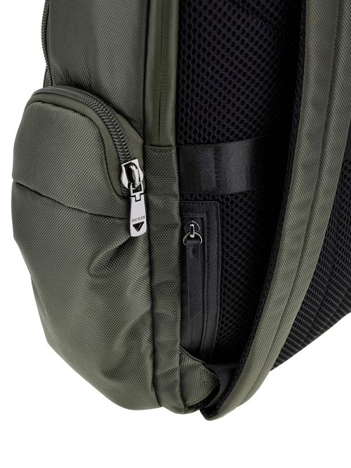 Guess Lugano Nylon Multi-Compartment Backpack Verzi | GUESS-SN29487