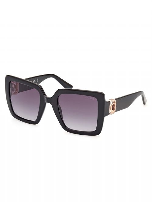 Guess Lyla Oversize Square Sunglasses Negrii | GUESS-SN30084