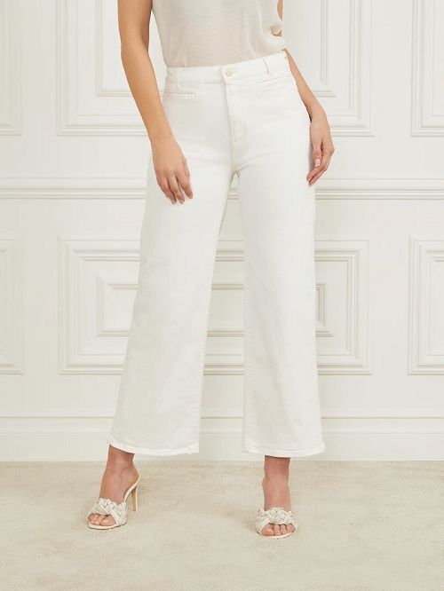 Guess Lyric Wide Leg Denim Pant Albi | GUESS-SN28220