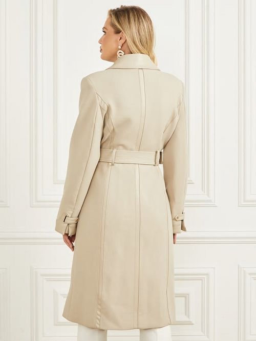 Guess Maddy Trench Coat Gri | GUESS-SN27980