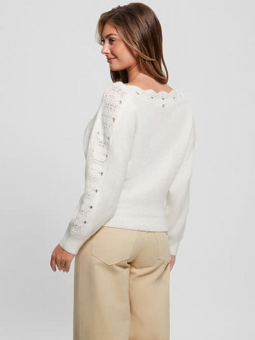 Guess Malorie Dolman Sweater Albi | GUESS-SN27805
