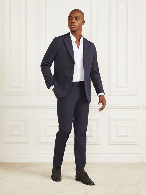 Guess Marcello Performing Chino Pants Albastri | GUESS-SN31412