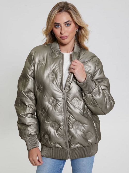 Guess Marianne Quattro G Flight Jacket Maro | GUESS-SN27917
