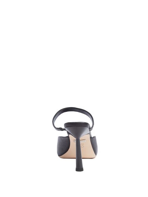 Guess Marni Leather Mule Negrii | GUESS-SN29744