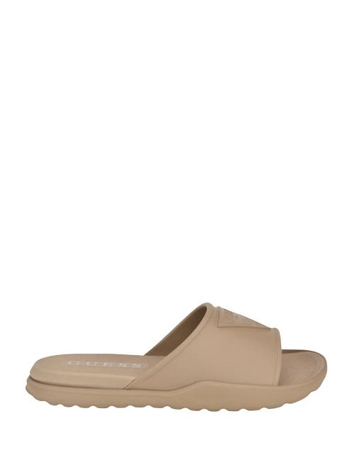 Guess Marock Pool Slides Bej | GUESS-SN31918
