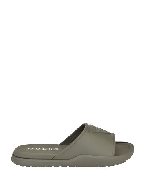 Guess Marock Pool Slides Verzi | GUESS-SN31919