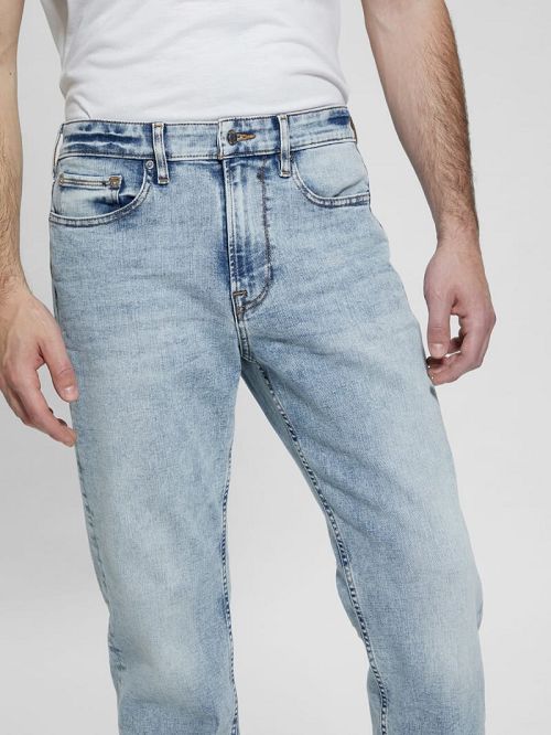 Guess Mason Straight Jeans Albastri | GUESS-SN30419