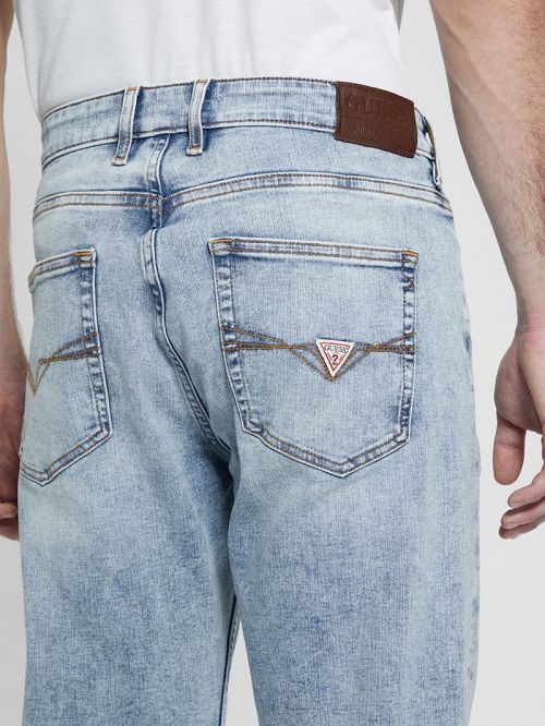 Guess Mason Straight Jeans Albastri | GUESS-SN30419