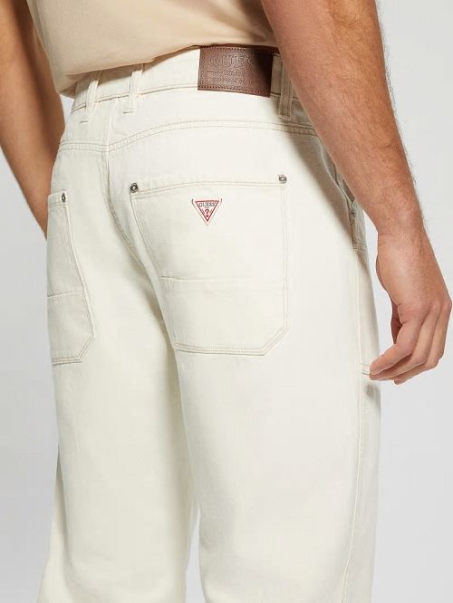 Guess Mason Straight Jeans Albi | GUESS-SN30373