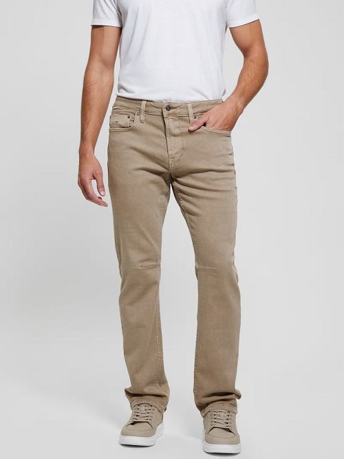 Guess Mateo Straight Jeans Bej | GUESS-SN30444