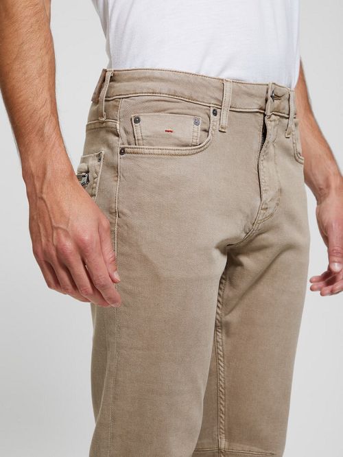 Guess Mateo Straight Jeans Bej | GUESS-SN30444