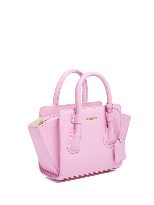 Guess Merava Leather Mini Satchel Roz | GUESS-SN29274