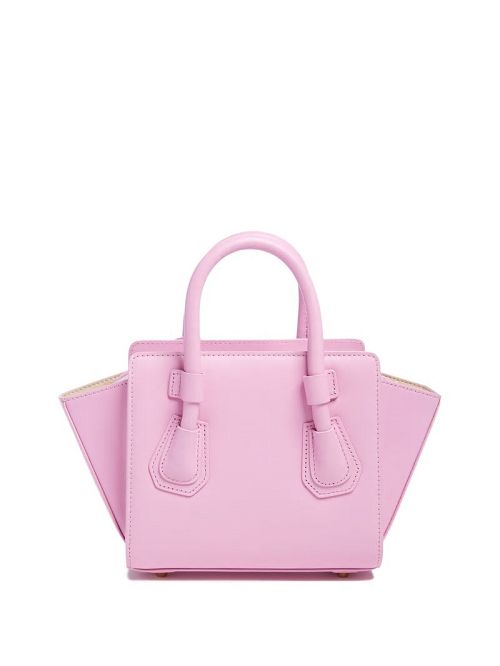 Guess Merava Leather Mini Satchel Roz | GUESS-SN29274