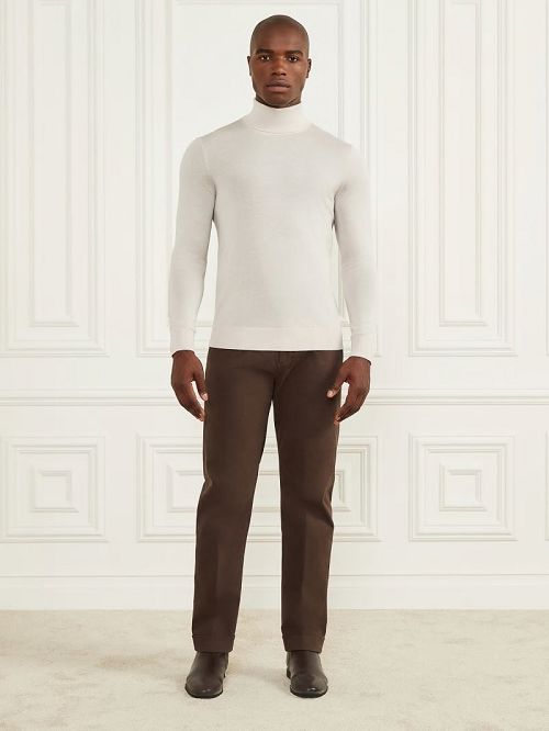 Guess Merino Wool Turtleneck Sweater Albi | GUESS-SN30948