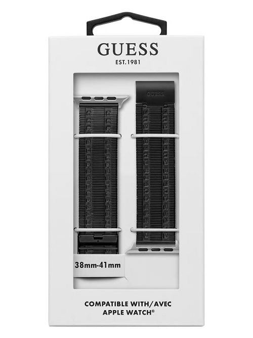 Guess Mesh 42-44 mm Band for Apple Watch® Negrii | GUESS-SN31614