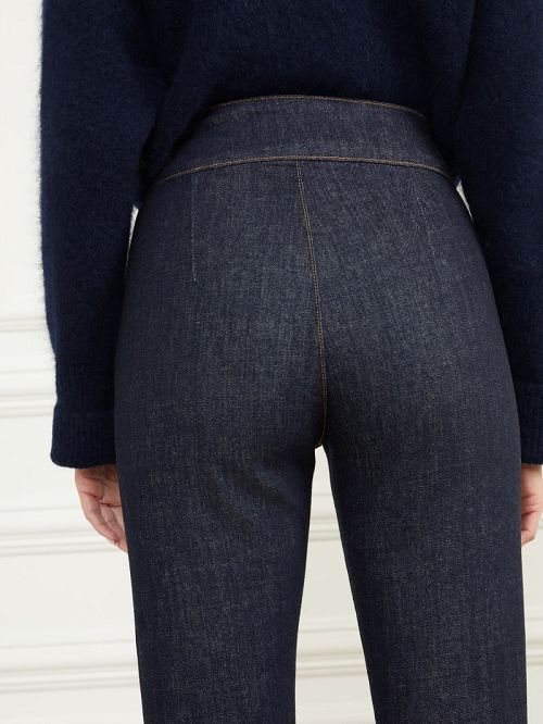 Guess Mia Denim Flare Pant Albastri | GUESS-SN28246