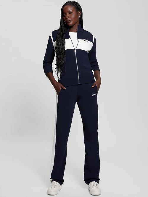 Guess Michela Stripe Sweater Pants Albastri | GUESS-SN28326