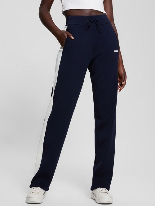 Guess Michela Stripe Sweater Pants Albastri | GUESS-SN28326