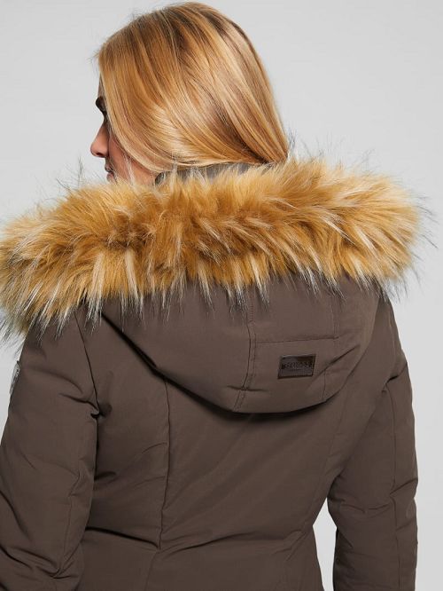 Guess Mid-Length Puffer Jacket Maro | GUESS-SN28024