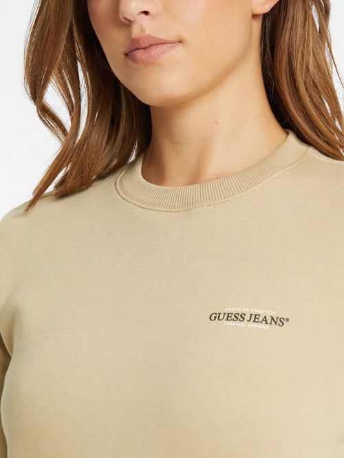 Guess Mini American Tradition Sweatshirt Bej | GUESS-SN27688