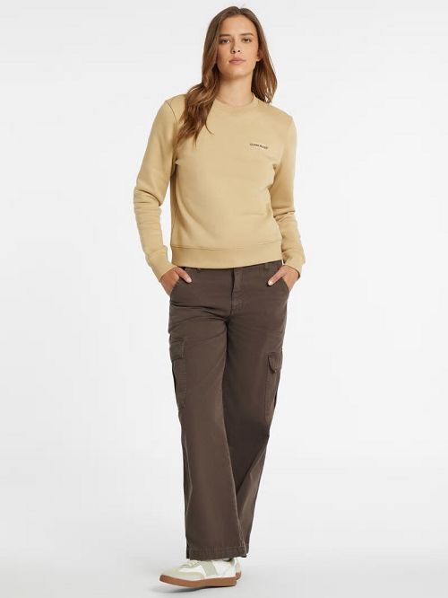 Guess Mini American Tradition Sweatshirt Bej | GUESS-SN27688