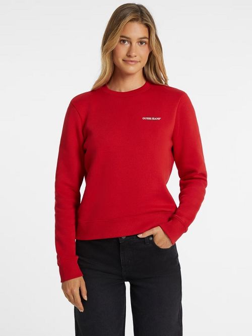 Guess Mini American Tradition Sweatshirt Rosii | GUESS-SN27777