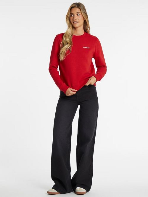 Guess Mini American Tradition Sweatshirt Rosii | GUESS-SN27777