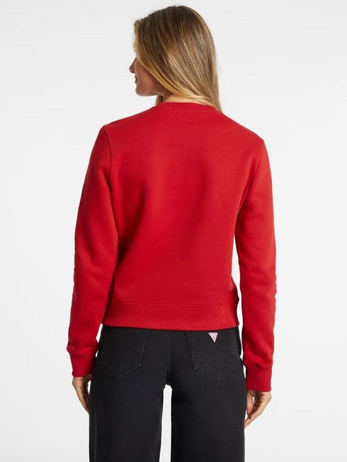 Guess Mini American Tradition Sweatshirt Rosii | GUESS-SN27777