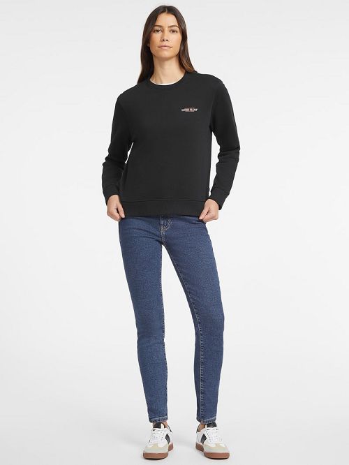 Guess Mini American Tradition Sweatshirt Negrii | GUESS-SN27812