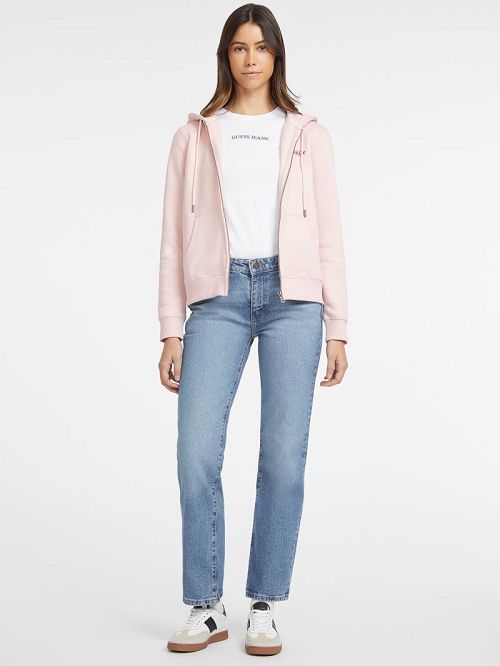 Guess Mini American Tradition Zip-Up Sweatshirt Roz | GUESS-SN27799