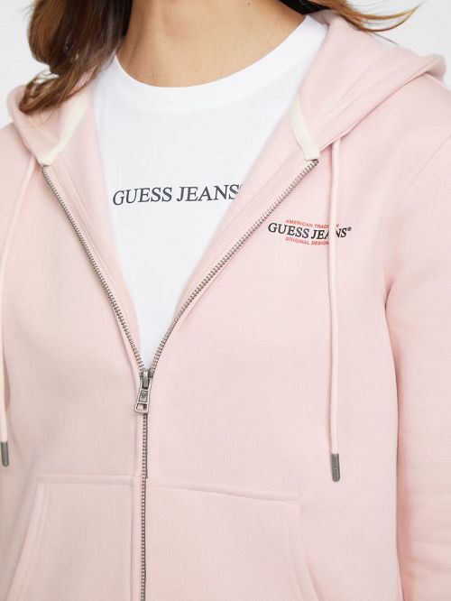 Guess Mini American Tradition Zip-Up Sweatshirt Roz | GUESS-SN27799