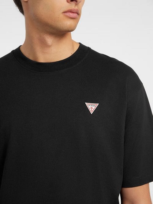 Guess Mini Patch Tee Negrii | GUESS-SN30646