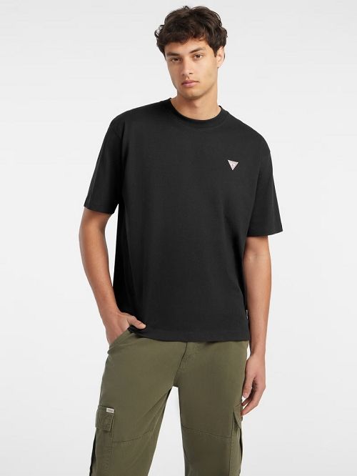 Guess Mini Patch Tee Negrii | GUESS-SN30646