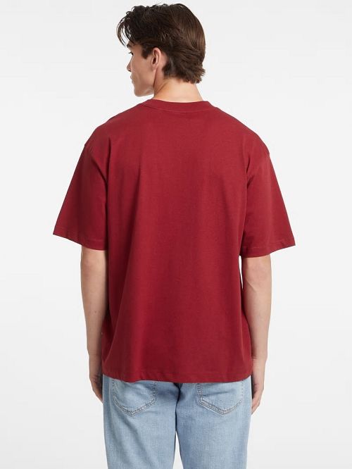 Guess Mini Patch Tee Rosii | GUESS-SN30661