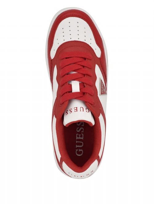 Guess Miram Two-Tone Sneakers Rosii | GUESS-SN29523