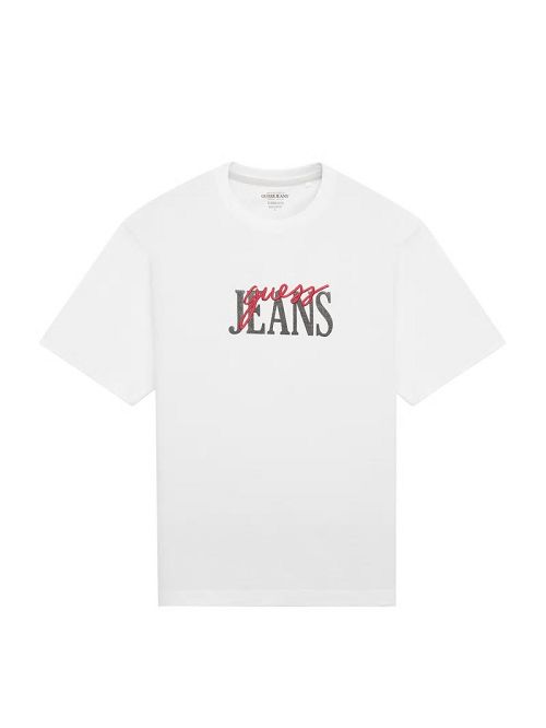 Guess Mixed Logo Tee Albi | GUESS-SN30492