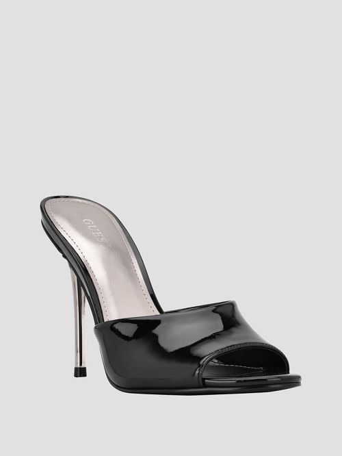 Guess Molle Metal Stiletto Heels Negrii | GUESS-SN29713